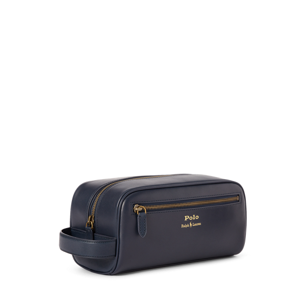 Avaitor Navy Leather Travel Case Polo Ralph Lauren 2