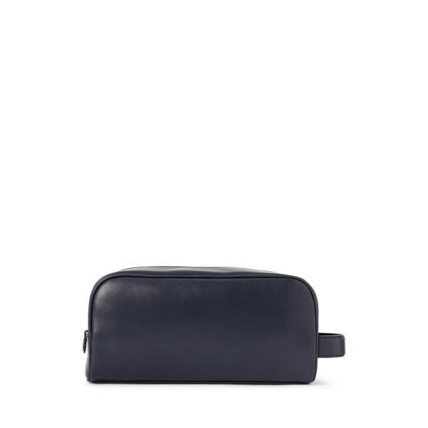 Avaitor Navy Leather Travel Case Polo Ralph Lauren 4