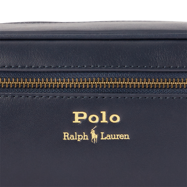 Avaitor Navy Leather Travel Case Polo Ralph Lauren 5