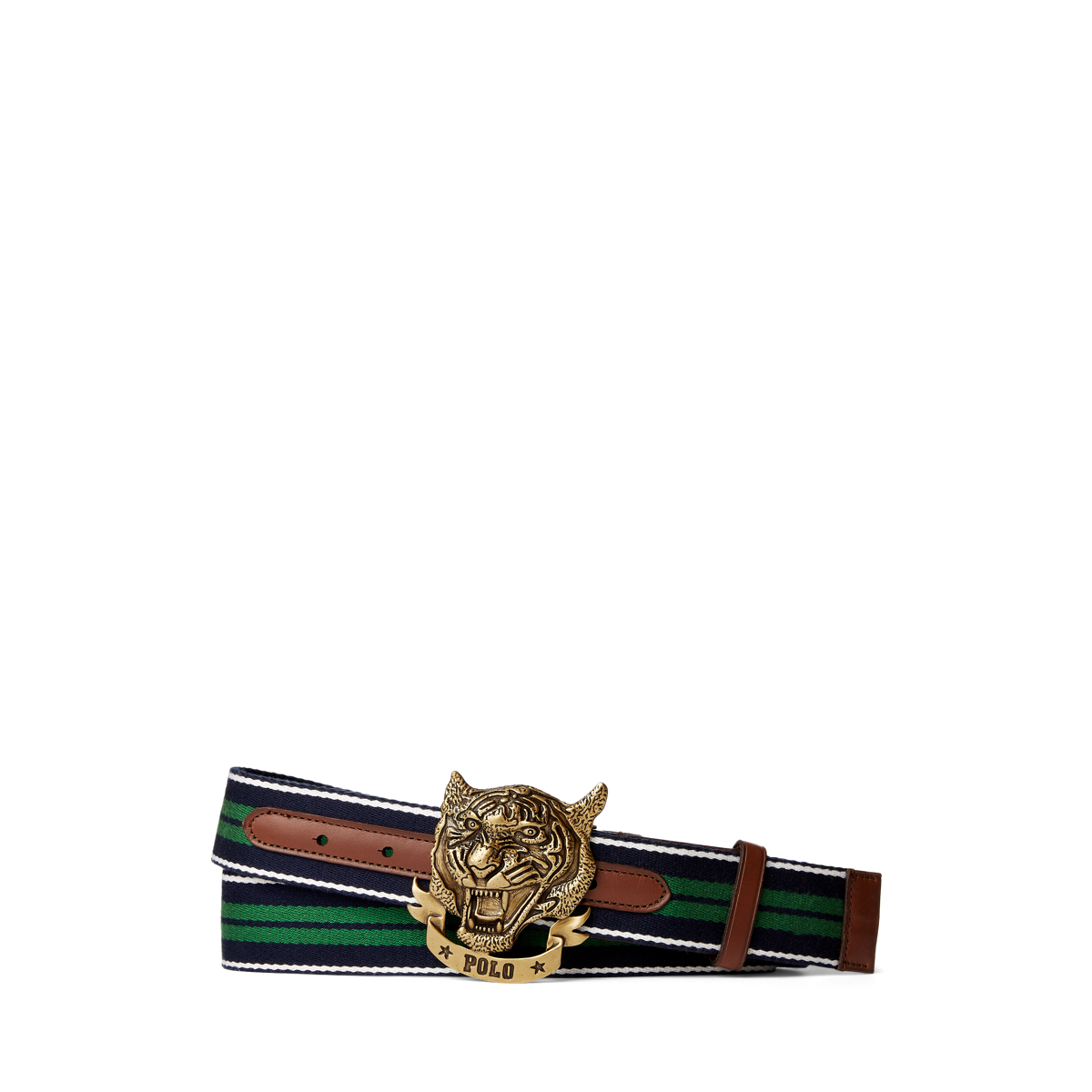Ralph lauren tiger belt sales