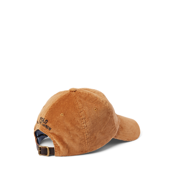 Berkshire Tan Corduroy Ball Cap Polo Ralph Lauren 2