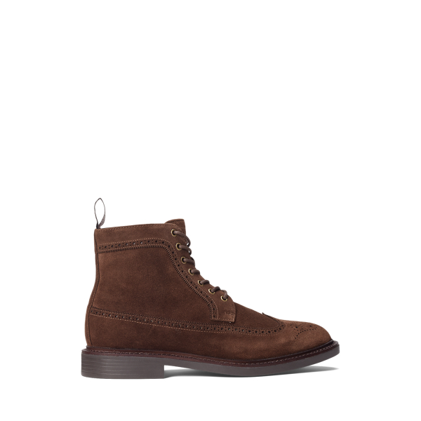 Asher Suede Wingtip Boot Polo Ralph Lauren 1