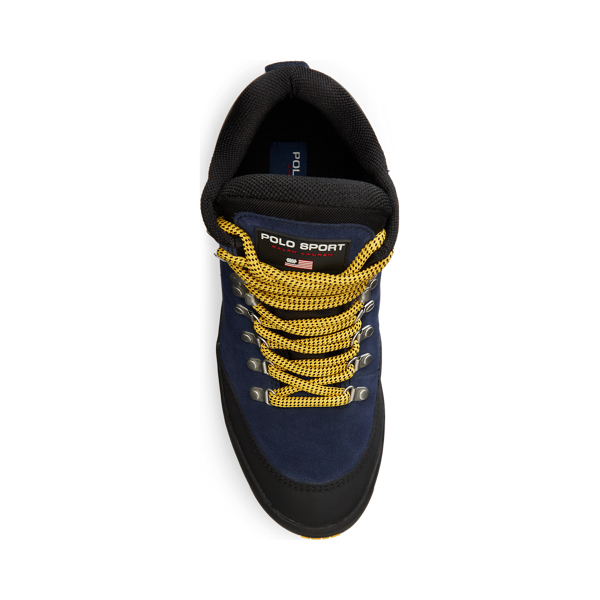 Navy/ Black Polo Sport Suede Mountain Sneaker Polo Ralph Lauren 4