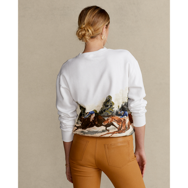 Multi Graphic Fleece Sweatshirt Polo Ralph Lauren 5