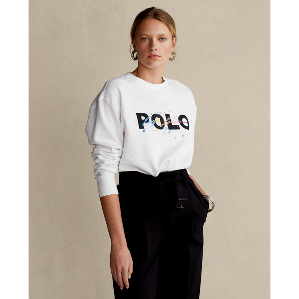 Logo Graphic Fleece Sweatshirt