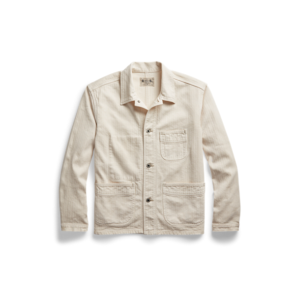Linen-Cotton Herringbone Sport Coat
