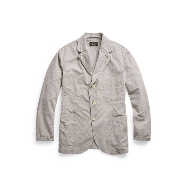 Seersucker Sport Coat RRL 1