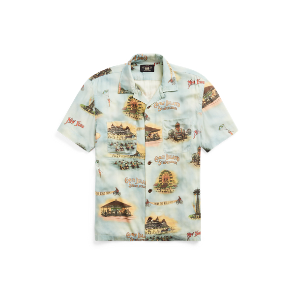 Print Camp Shirt RRL in 1
