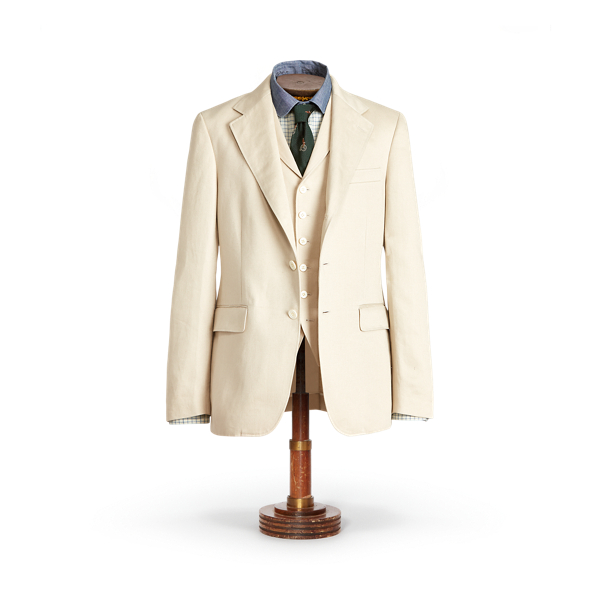 Linen Sateen Suit Jacket RRL 1