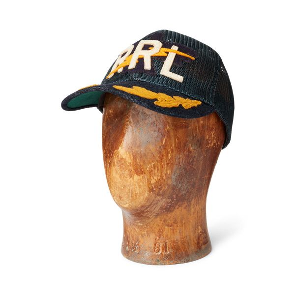 Logo-Patch Mesh Trucker Cap