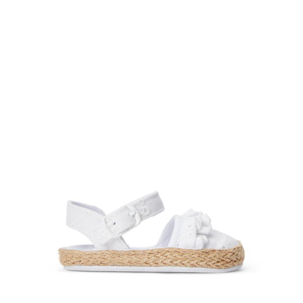 Sandali Jackee traforati con volant Baby Girl in 1