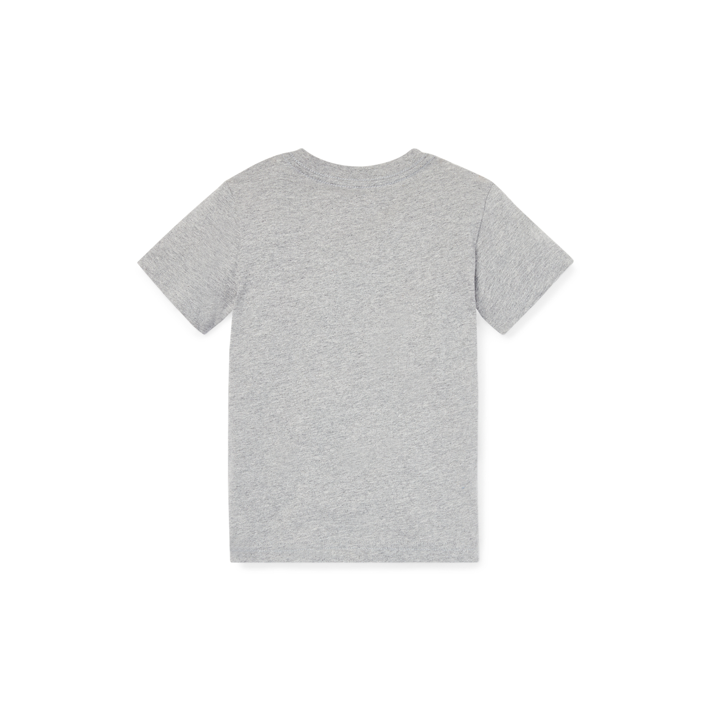 Детская футболка Ralph Lauren Cotton Jersey Crewneck, цвет: Меланжевый — фото 1