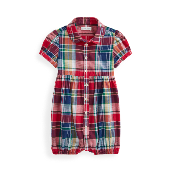 Combishort boule &eacute;cossais Baby Girl en 1