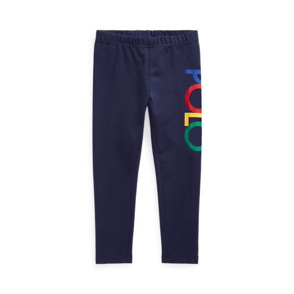 Logo Stretch jersey legging. Legging van stretch jersey logo-band GIRLS 1.5-6.5 YEARS in 1
