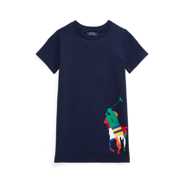 Big Pony Double-Knit T-Shirt Dress Girls 1.5-6.5 Years 1