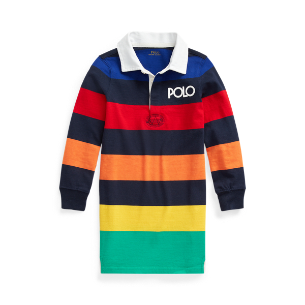 Striped Jersey Rugby Dress
