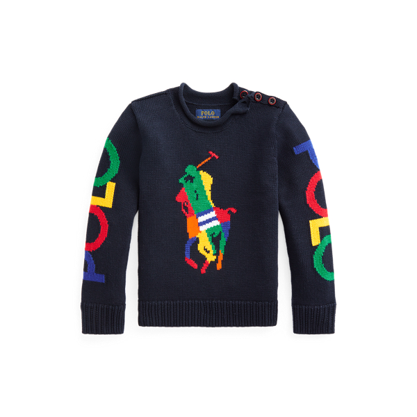 Big Pony Cotton Jumper GIRLS 1.5-6.5 YEARS 1