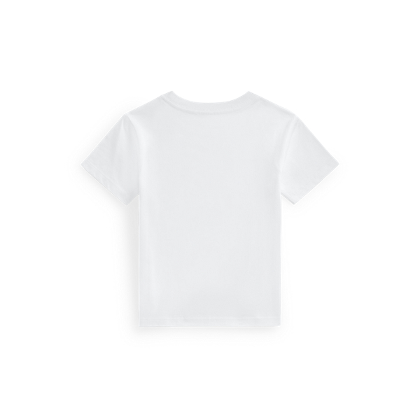 White Logo Cotton Jersey Tee Girls 1.5-6.5 Years 2
