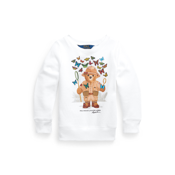 Polo Bear Fleece Sweatshirt Girls 1.5-6.5 Years 1