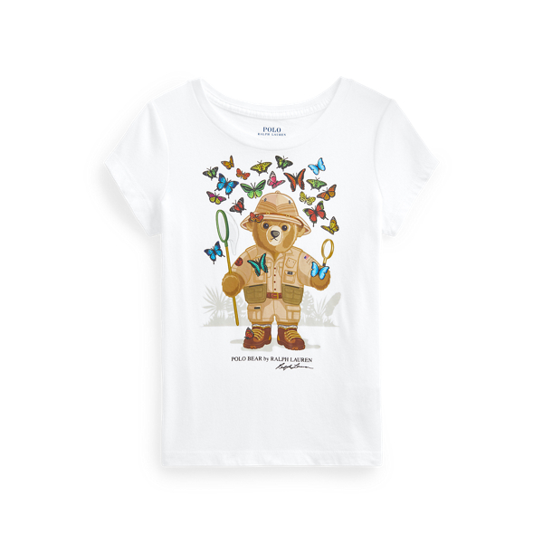 Polo Bear Cotton Jersey Tee
