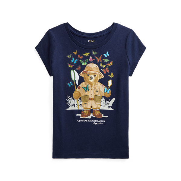 Polo Bear Cotton Jersey Tee Girls 1.5-6.5 Years 1