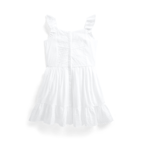 Robe brod&eacute;e en batiste de coton GIRLS 7-14 YEARS en 1