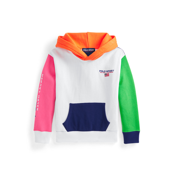 Sweat &agrave; capuche Polo Sport molleton GIRLS 7-14 YEARS en 1