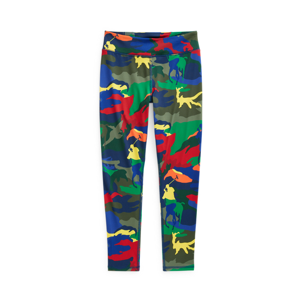 Big Pony Camo Stretch Jersey Legging Girls 7-14 Years 1