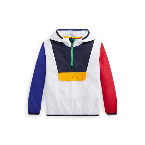 Colour-Blocked Pullover Jacket Girls 7-14 Years 1