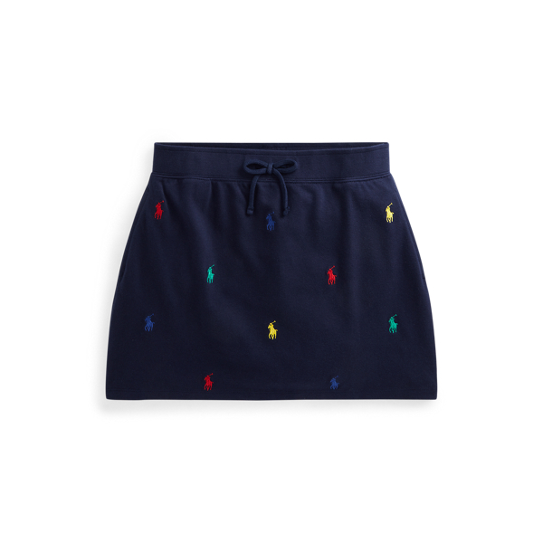 Polo Pony Stretch Mesh Skirt Girls 7-14 Years 1