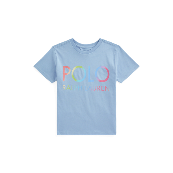 T-shirt logo en jersey de coton Girls 7-14 Years en 1