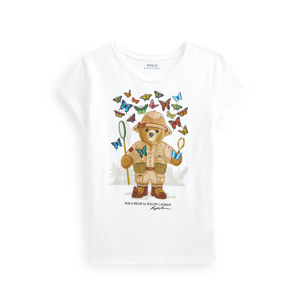 Polo Bear Cotton Jersey Tee