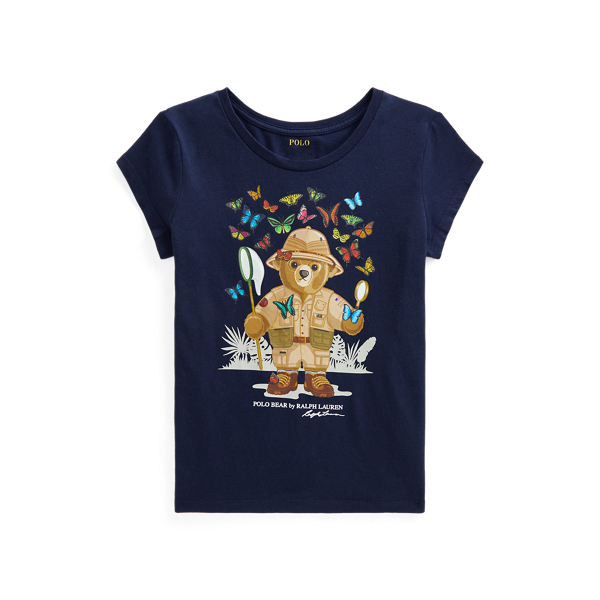 Polo Bear Cotton Jersey Tee Girls 7-14 Years 1
