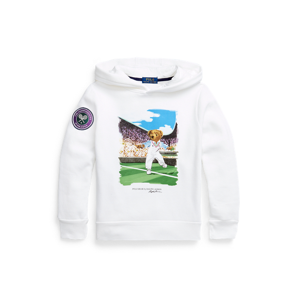 Felpa con cappuccio Wimbledon Polo Bear da bambino | Ralph