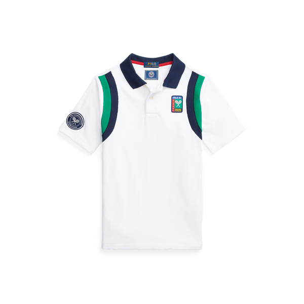 Polo Wimbledon in spugna Boys 6-14 Years in 1