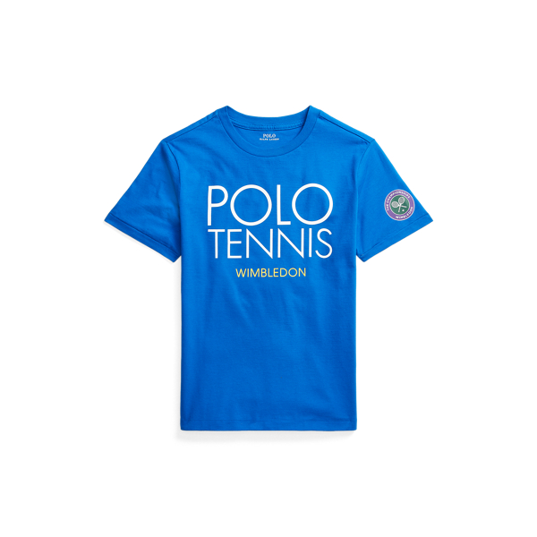 Wimbledon Cotton Graphic Tee Boys 6-14 Years 1