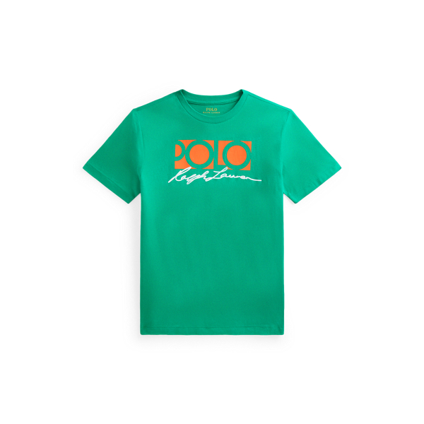 Logo Cotton Jersey Tee Boys 6-14 Years 1