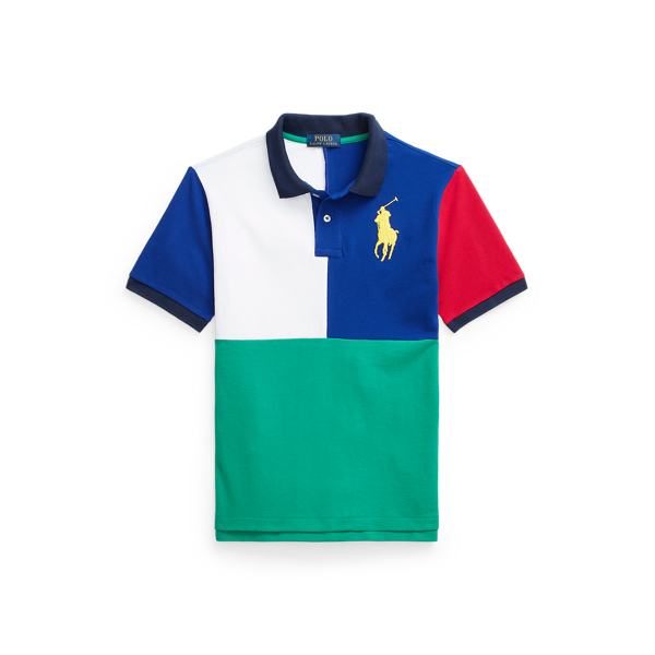 Big Pony Cotton Mesh Polo Shirt Boys 6-14 Years 1