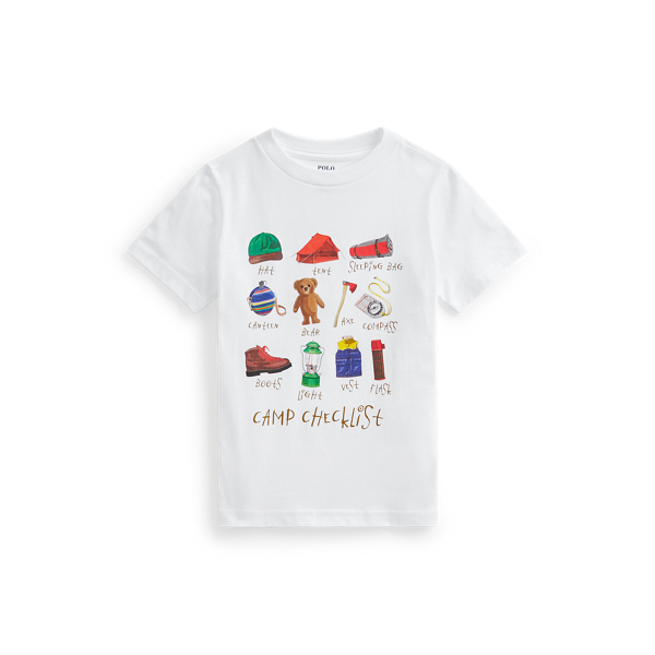 Grafische T-shirt van katoenjersey Boys 1.5-6 Years in 1