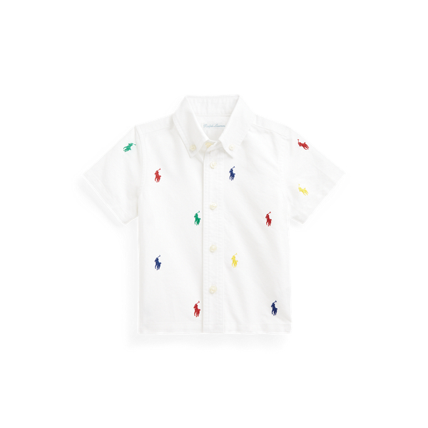 Polo Pony Katoenen Oxford shirt
