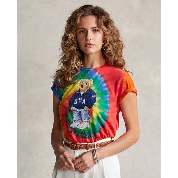 Ralph lauren tie dye t shirt hotsell