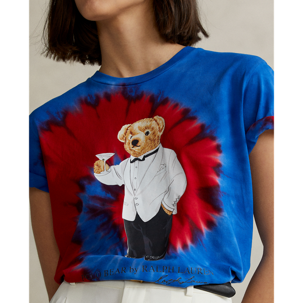 POLO RALPH LAURENポロラルフローレンBear Tye Dye Tee Tシャツ Classic Fit Polo Bear Tie-Dye T-Shirt | Ralph Lauren
