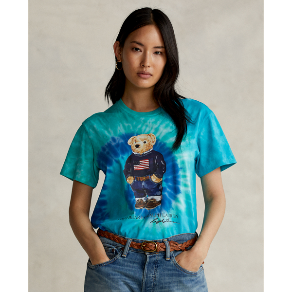 Polo Bear Tie Dye T Shirt