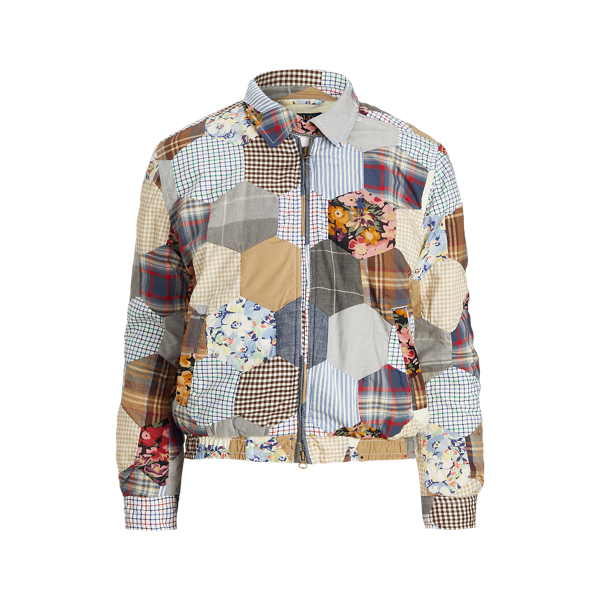 Ralph lauren patchwork jacket hotsell