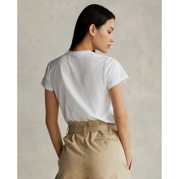 T-Shirt mit Bandana Polo Bear Polo Ralph Lauren in Wei&szlig; 5