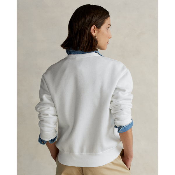 Sweatshirt mit Bandana Polo Bear Polo Ralph Lauren in Wei&szlig; 5