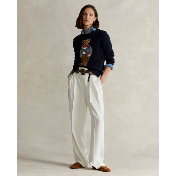 Baumwollpullover mit Bandana Polo Bear Polo Ralph Lauren in Navy multi 4