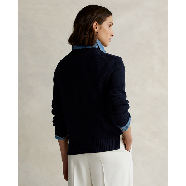 Baumwollpullover mit Bandana Polo Bear Polo Ralph Lauren in Navy multi 5