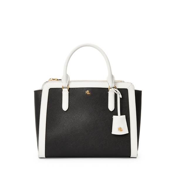 Crosshatch Leather Brooke Satchel