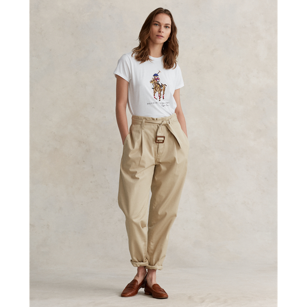 Polo Bear grafisch T-shirt Polo Ralph Lauren in White 3